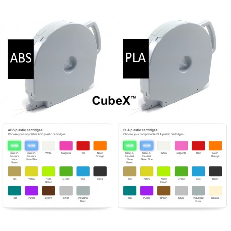 Картриджи ABS/PLA для CubeX